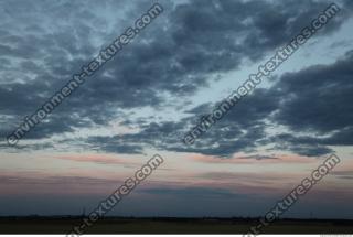 Photo Texture of Dusk Sky 0006